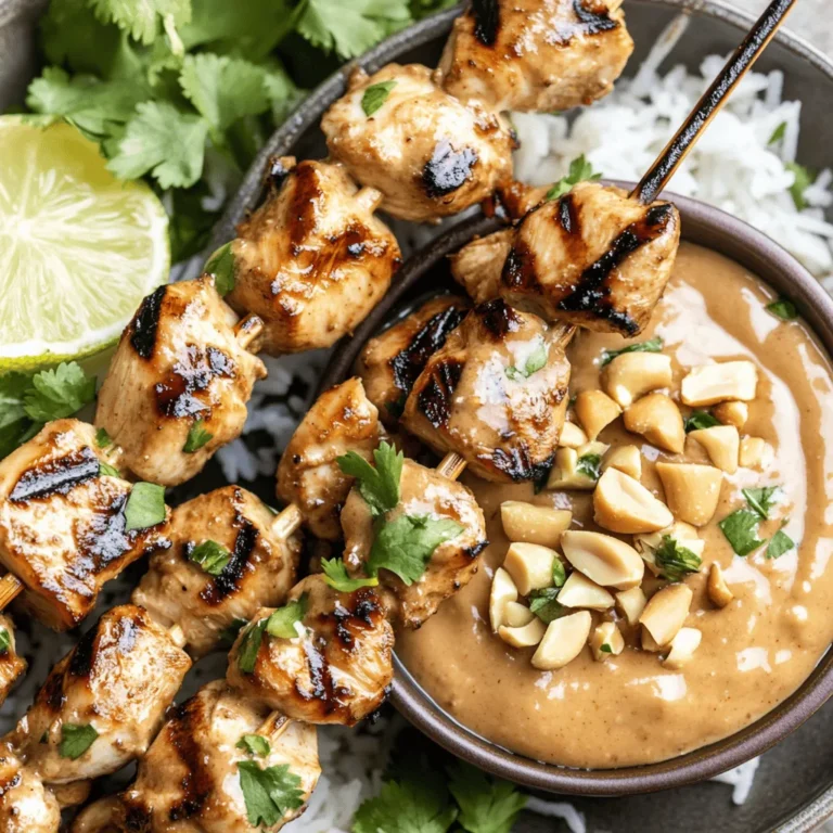 Thai cuisine is renowned for its vibrant flavors and aromatic ingredients that dance together in perfect harmony. From the richness of coconut milk to the zesty kick of lime, the combination of sweet, salty, sour, and spicy creates a culinary experience like no other. Among the many delightful dishes that Thailand has to offer, grilled Thai chicken skewers stand out as a crowd favorite. Not only are they easy to prepare, but they also promise a burst of flavor with every bite.