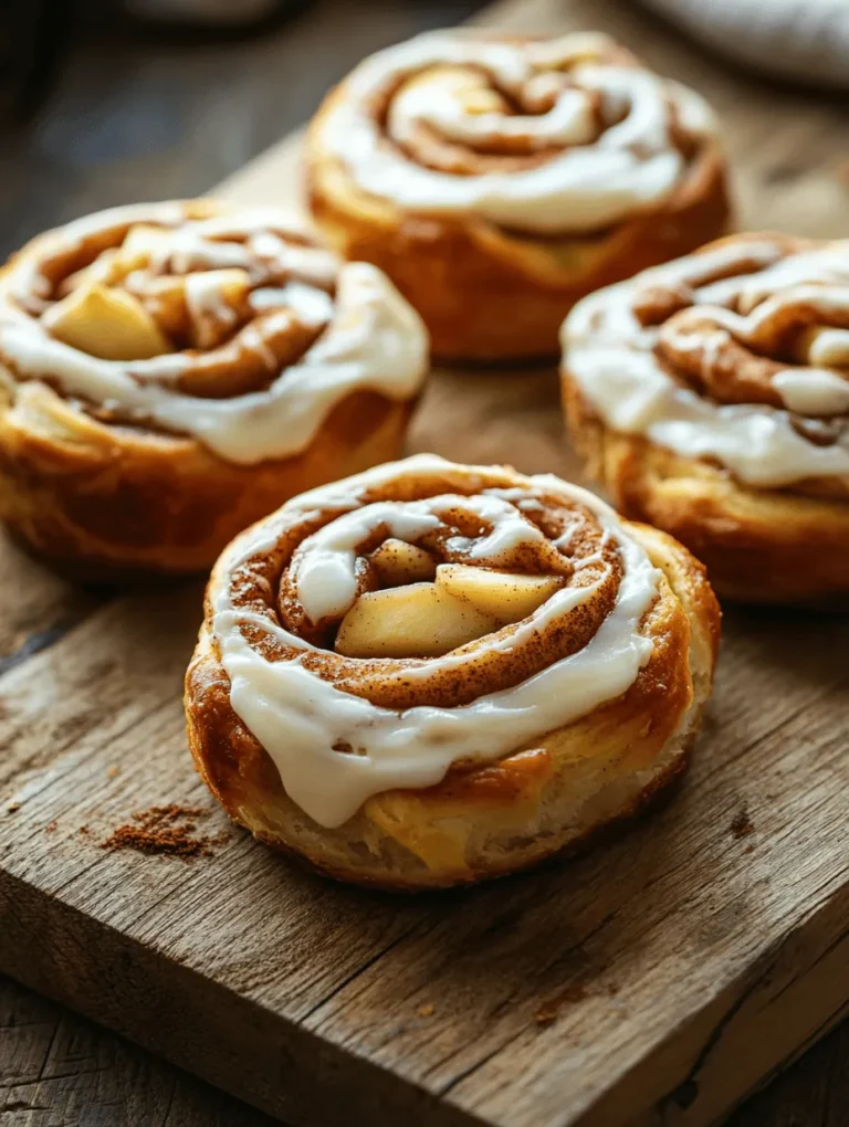There's something undeniably enchanting about the aroma of freshly baked cinnamon rolls wafting through your home. The warm, sweet scent seems to wrap you in a comforting embrace, evoking memories of cozy mornings and family gatherings. While traditional cinnamon rolls hold a special place in our hearts, adding a twist of flavor can elevate this classic treat to new heights. Enter the Irresistible Apple Cinnamon Rolls with Cream Cheese Frosting—a delightful fusion of tender dough, spiced apples, and velvety frosting that will leave your taste buds dancing with joy.