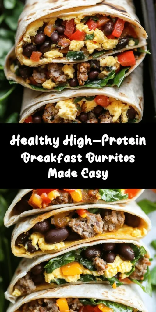 Kickstart your morning with these macro-friendly, high-protein sheet pan breakfast burritos! Made with eggs, turkey sausage, black beans, and colorful veggies, this easy recipe is perfect for meal prep. Bake in just 25 minutes, then wrap in whole wheat tortillas for a delicious on-the-go breakfast. Enjoy them fresh with salsa or save some for later. With 8 servings, these burritos are both satisfying and nutritious!